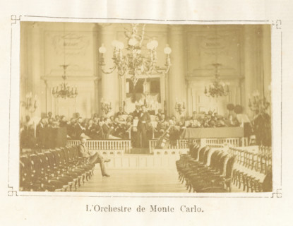 Les jeudis de Monte Carlo : impressions musicales, Ch.M. Domergue, book, dedication: 'à mon... le C