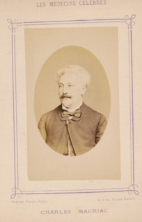 Portrait of Charles Mauriac, Charles Mauriac, photograph, page, inscription: '(Publication de la