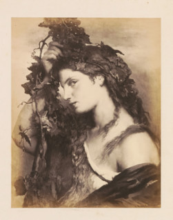 Photo reproduction of La Bacchante by Jan Frans Portaels, photograph, reproduction, page, after