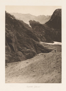 Suphelle-Glacier, View of the Supphellebreen, page, photomechanical print, number: '29',