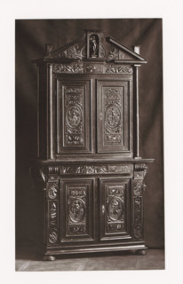 Cabinet from Château d'Anet, installed during the Exposition Rétrospective of 1873 in Tours,