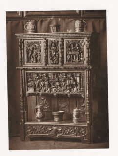 Sideboard in the style of Francis I of France, displayed during the Exposition Rétrospective of