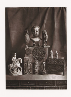 Various objects, displayed during the Exposition Rétrospective of 1873 in Tours, France, page,
