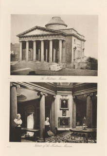 Interior of the Hunterian Museum, Exterior and interior of the former Hunterian Museum, The