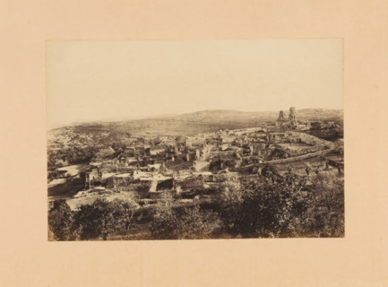 View of Al-Eizariya or Bethany, photograph, page, annotation: 'Bethany', photographer: Francis