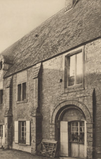 View of the priory in Saint-Gabriel-Brécy, Normandy, Prieuré de Saint-Gabriel, page,