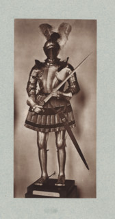 16th-century armor with sword from the army of Francis I of France, from the collection of the