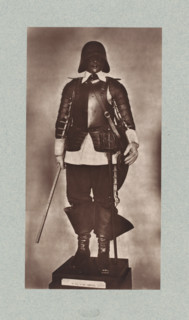 17th-century armor with sword from the army of Louis XIII of France, from the collection of the