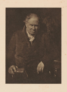 Portrait of Dr. Alexander Monro, page, photomechanical print, photographer: David Octavius Hill,