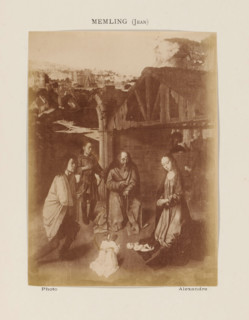 Photo reproduction of The Adoration of the Shepherds by Gerard David, photograph, reproduction,