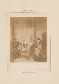 Les trois mères, Photo reproduction of Les trois mères by David Bles, photograph, reproduction,
