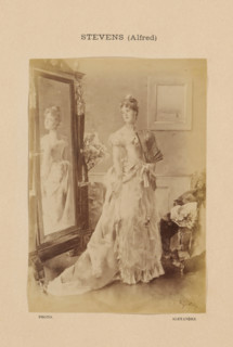 Stevens (Alfred), Photo reproduction of Jeune femme à sa toilette by Alfred Stevens, photograph,