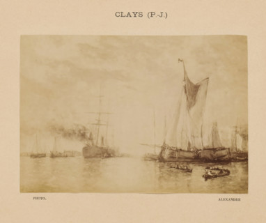 Clays (P.-J.), Photo reproduction of Rampe de Rotterdam by Paul Jean Clays, photograph,