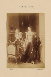 Goupil (Jules), Photo reproduction of La Lettre by Jules Adolphe Goupil, photograph, reproduction,