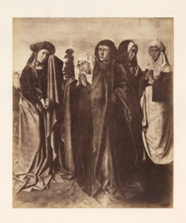 Photo reproduction of The Three Marys and the Saints John and Mary Magdalene by Jan Gossaert,