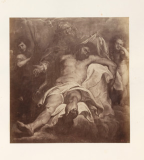 Photo reproduction of the Holy Trinity by Peter Paul Rubens, photograph, reproduction, page,