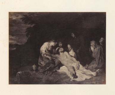 Photo reproduction of the Lamentation of Christ by Peter Paul Rubens, photograph, reproduction,