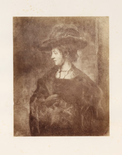 Photo reproduction of Saskia van Uylenburgh by Rembrandt van Rijn, photograph, reproduction, page,
