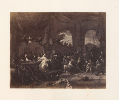 Photo reproduction of Samson insulted by the Philistines by Jan Havicksz. Steen, photograph,