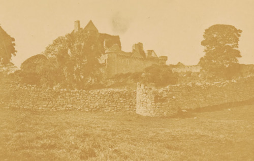 Craigmillar, View of Craigmillar Castle, photograph, page, number: 'Pl. 2.', photographer: Vincent