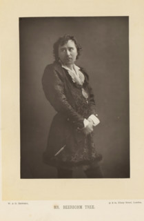Mr. Beerbohm Tree, Portrait of Herbert Beerbohm Tree, page, photomechanical print, inscription: '57