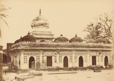 Shah Wuze-U-Deen's Tomb, View of a Shah's tomb in Ahmedabad, photograph, page, number: '116.',