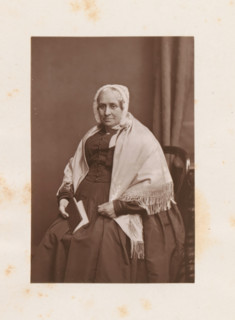 Studio portrait of Hannah S. Allen, page, photomechanical print, c. 1874 - in or before 1884,
