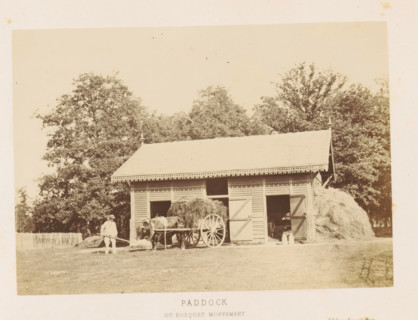 Paddock du Bosquet Mortemart, Paddock on the Route du Bosquet Mortemart in the Bois de Vincennes,