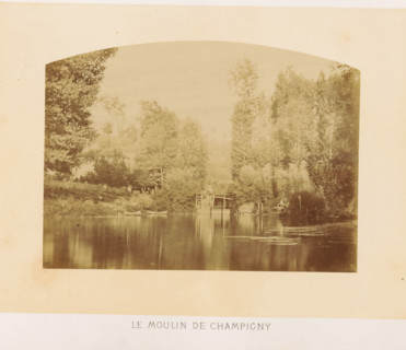 Le moulin de Champigny, Marne in Champigny-sur-Marne, photograph, page, photographer: Ildefonse
