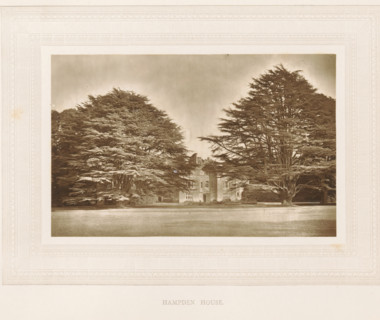 View of Hampden House, Hampden House, page, photomechanical print, photographer: Stephen Thompson,