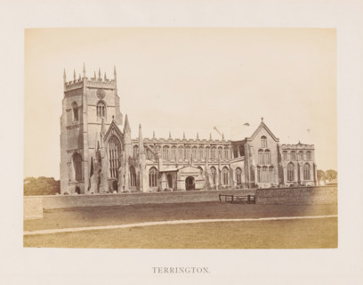 Terrington, photograph, page, photographer: Edward Johnson, Terrington Saint Clement, c. 1858 - in