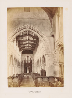 Walsoken, photograph, page, photographer: Edward Johnson, All Saints' Church (Walsoken), c. 1858 -