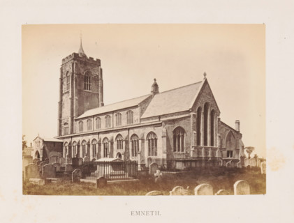 Emneth, photograph, page, photographer: Edward Johnson, c. 1858 - in or before 1869, Norfolk