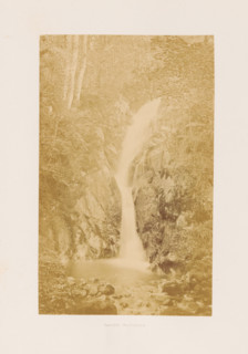 Barrow Waterfall, View of a waterfall in the Lake District, photograph, page, photographer: RJ