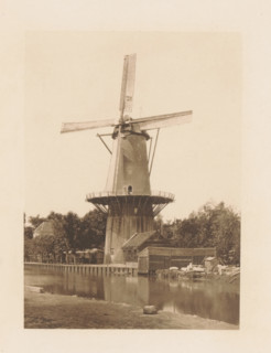Windmill in the Netherlands, page, photomechanical print, title: 'A Dutch Windmill.', photographer: