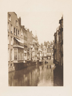 View of Het Steiger in Rotterdam, page, photomechanical print, title: 'The Steiger, Rotterdam',