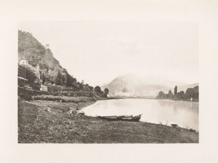 Street in Remagen, page, photomechanical print, title: 'Street in Remagen.', Remagen, c. 1889 - in