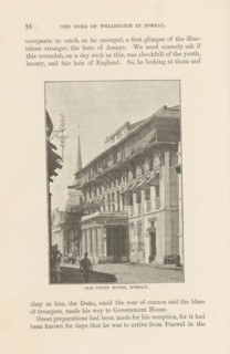 Old court house, Bombay, page, photomechanical print, Mumbai, cliché maker: Lemercier & Cie.,