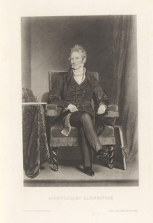 Mountstuart Elphinstone, reproduction, page, photomechanical print, cliché maker: Lemercier & Cie.,
