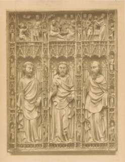 Panel. probably of a casket, page, photomechanical print, inscription: 'Fourteenth Century',