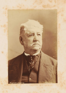 Portrait of Arthur Kennedy, photograph, page, photographer: Foster & Martin, Melbourne, c. 1880 -
