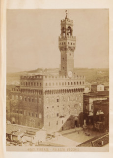 Exterior of the Palazzo Vecchio in Florence, Firenze - Palazzo Vecchio, photograph, page, number: