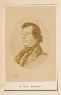 Frédéric Monneron, photograph, reproduction, page, after painting by anonymous, c. 1869 - in or