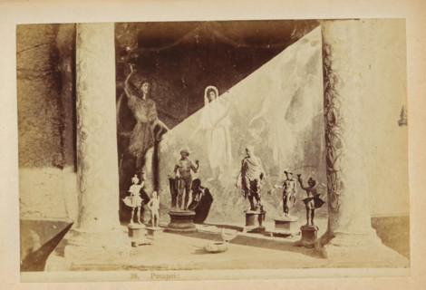 Pompeii: Sculptures at Pompeii, photograph, page, number: '38.', c. 1878 - in or before 1888,