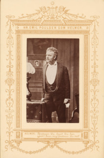 Hr. Emile Poulsen som Helmer, Portrait of the actor Emil Poulsen as Helmer in A Doll's House,