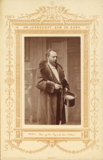 Portrait of the actor Peter Jerndorff as Doctor Rank in A Doll's House, Hr. Jerndorff sum Dr. Rank,