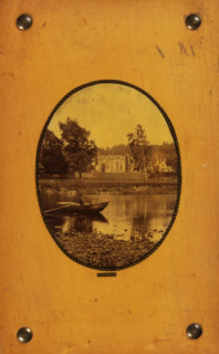 Abbotsford, View of Abbotsford House, photograph, page, c. 1858 - in or before 1868, photographer,