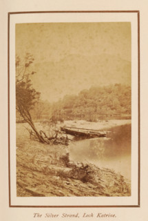 The Silver Strand, Loch Katrine, photograph, page, photographer: George Washington Wilson,