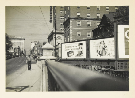 Knoxville, View in Knoxville, Tennessee, United States:, photograph, title: 'KNOCKSVILLE',
