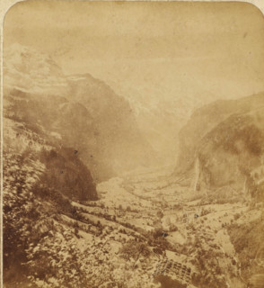 Lauterbrunnen Valley. Wengern. Switzerland, View of the Lauterbrunnen Valley, Switzerland, Views